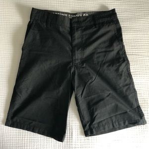 🟢 🔵Black and grey pin stripe shorts NWOT